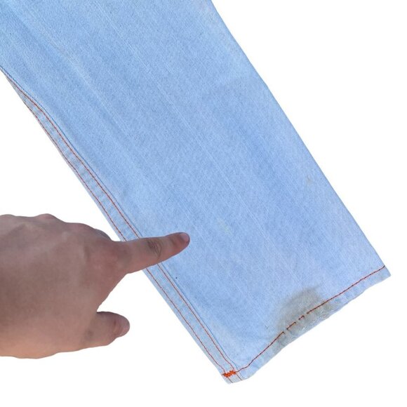 Vintage True Religion Jeans Size 34 BILLY BIG T Blue - Picture 8 of 10